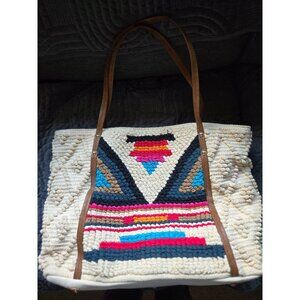 Steve Madden Bali Colorful Large Tote Weekender